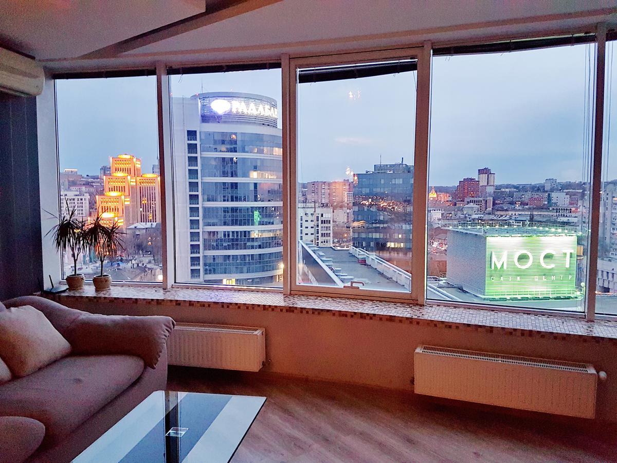 دنيبروبيتروفسك Most City Apart-Hotel الغرفة الصورة